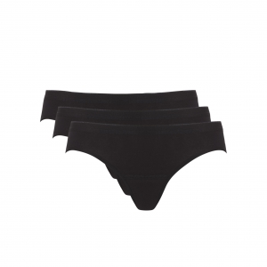Women Basic Bikini Slip 3pack black