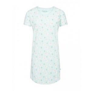 Charlie Choe Women Big Shirt Mint Green AOP