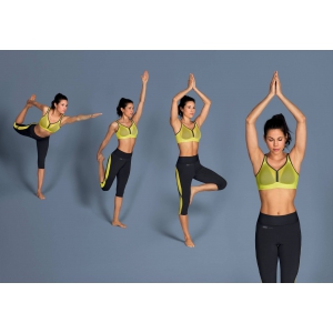 Anita Active Sportbeha yellow/antracie