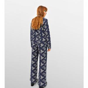 Dames pyjama met lange mouwen 957 donkergrijs