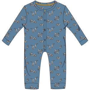 Unisex onesie, babypakje, kat 983 blauw met k