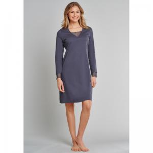 Sleepshirt met lange mouwen 207 grafiet