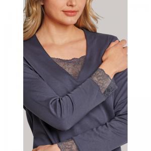 Sleepshirt met lange mouwen 207 grafiet