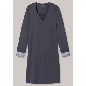 Sleepshirt met lange mouwen 207 grafiet