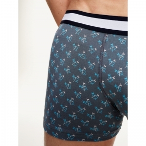 3P Trunk Print, 0VJ Light coral/Aqu