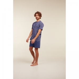 Herenpyjama, korte mouwen 968 multicolor