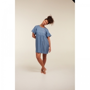 Kleedje 877 blauw