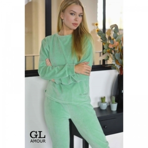 Set sweatshirt + broek 124 Quiet Green