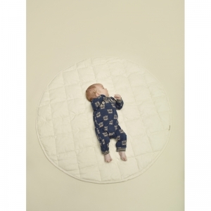 Boys Baby jumpsuit ls AOP navy+light