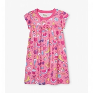Lovely Doodles Slaapkleedje Geranium Pink