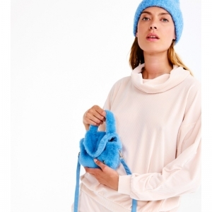 Dames homewear in ribvelours 405 licht roze
