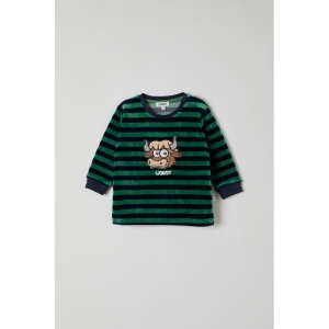 Baby jongenspyjama 920 blauw-groen