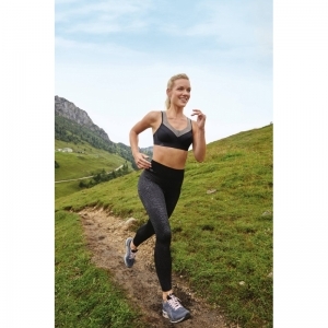 Sportbeha - PanAlp Wool 472 antraciet/m