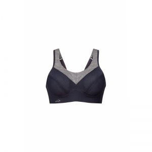 Sportbeha - PanAlp Wool 472 antraciet/m