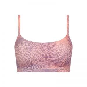 Soft Stretch Padded Bralette B15 Iris Print