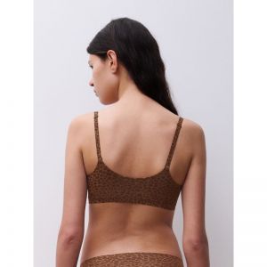 Soft Stretch Padded Bralette C60 Wild brown