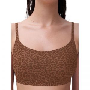 Soft Stretch Padded Bralette C60 Wild brown