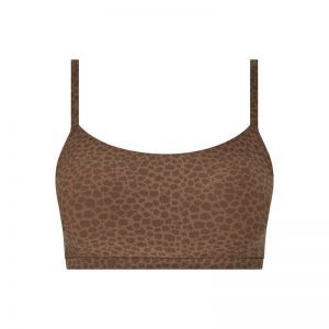 Soft Stretch Padded Bralette C60 Wild brown