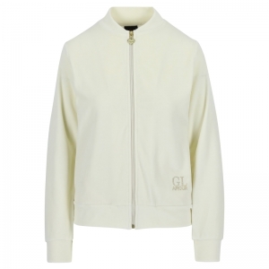 Set vestje rits + broek 130 Whisper Whi