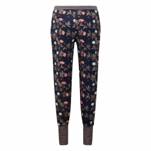 Ladies lounge set indigo+aop