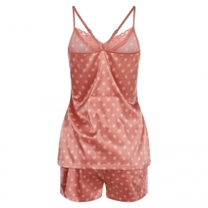 Women Shortama sleeveless Blushed terra