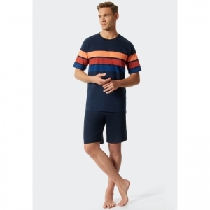 Herenpyjama, korte mouw 613 papaja