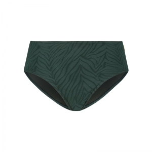 Bikini brief jacquard zebra