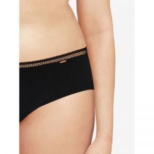 Period Panties -Shorty Graphic 011 Black