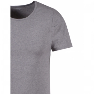 T-shirt ronde hals -singlepack 121 grijs melan