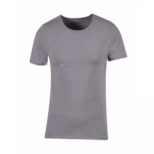 T-shirt ronde hals -singlepack 121 grijs melan