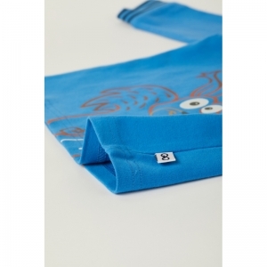 Baby jongenspyjama, lange mouw 832 blauw