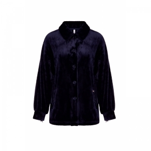 Dames kamerjas, kort 863 donkerblauw
