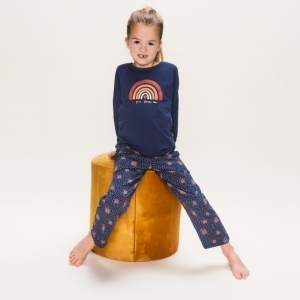 Girls homewear set navy