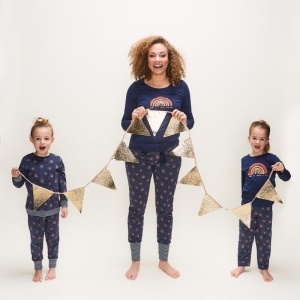 Girls homewear set navy