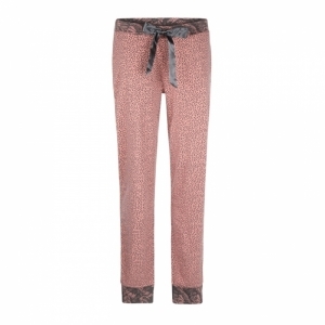 Damespyjama, lange mouwen Dark grey