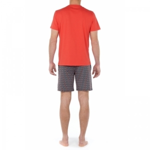 Short Sleepwear - Ricardo I0PA Red print