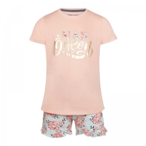 Girls short set ss Pink