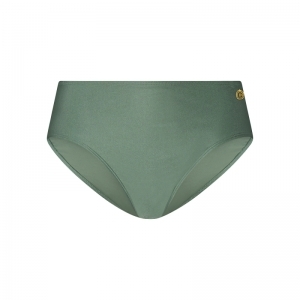 Mid waist bikini bottom 2373 Green spar