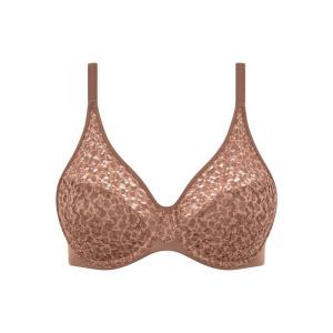 Norah Covering molded bra C60 Wild brown