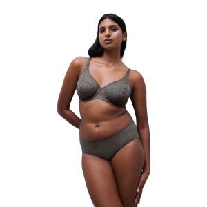 Norah Covering molded bra 09W Clay Green