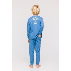 Jongenspyjama, lange mouwen 825 blauw