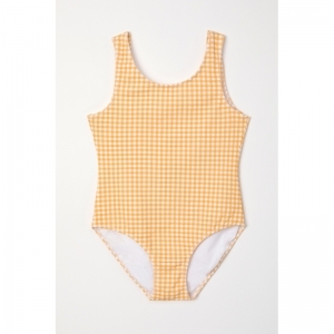 Badpak 946 oranje ruit