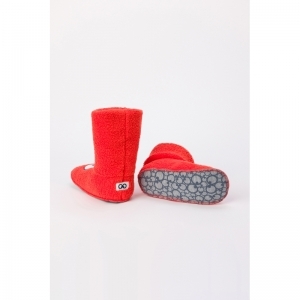 Pantoffels met oogjes 403 rood