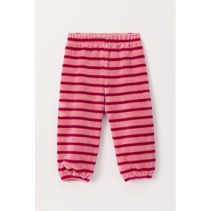 Baby meisjespyjama in velours 415 zachtroos