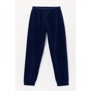 Jongenspyjama in velours 925 blauw-groen