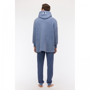 Unisex oversized sweater 813 jeansblauw