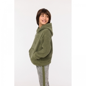 Homewear set: sweater en broek 753 kakigroen