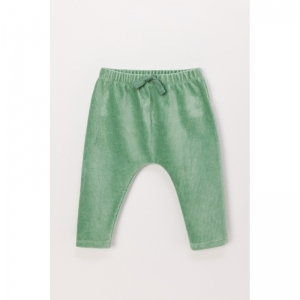 Baby setje in ribvelours 737 groen