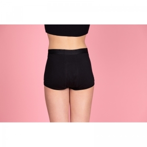 Nikki menstruatie-boxershort zwart