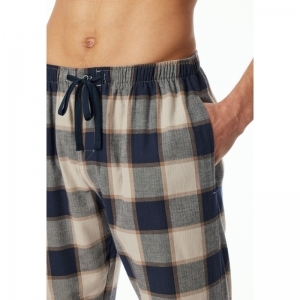 Herenpyjama, flanel 400 natuur